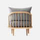 Willow Single Sofa, L89, Ash Willow Single Sofa, L89, Ash